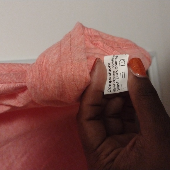 NWT Pink Off-the-shoulder Spring/Summer Dress - Picture 5 of 6